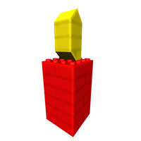 simple lego candle